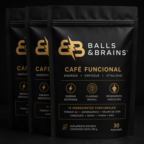Balls & Brains™ Optimizá Tu Testosterona Sin Cambiar Tu Rutina