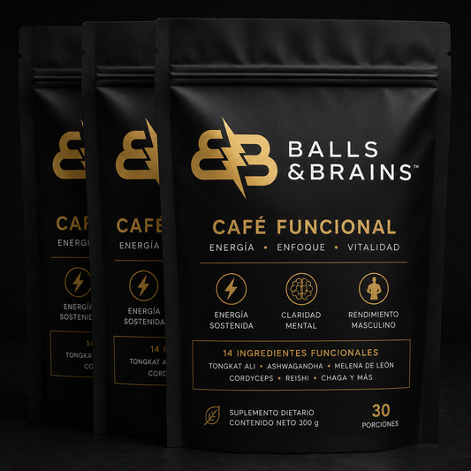 Balls & Brains™ Optimizá Tu Testosterona Sin Cambiar Tu Rutina