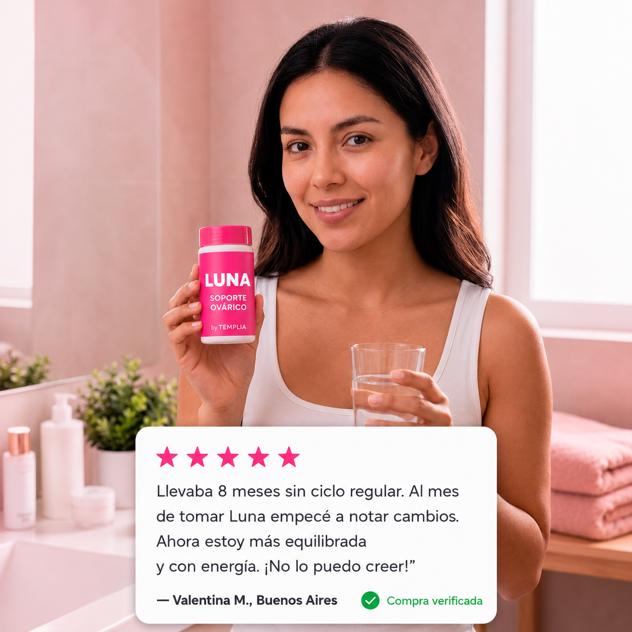 Templia Luna: Soporte Ovárico y Balance Hormonal