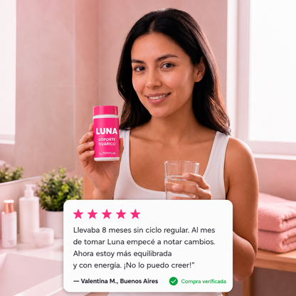 Templia Luna: Soporte Ovárico y Balance Hormonal