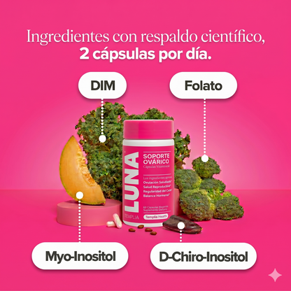 Templia Luna: Soporte Ovárico y Balance Hormonal