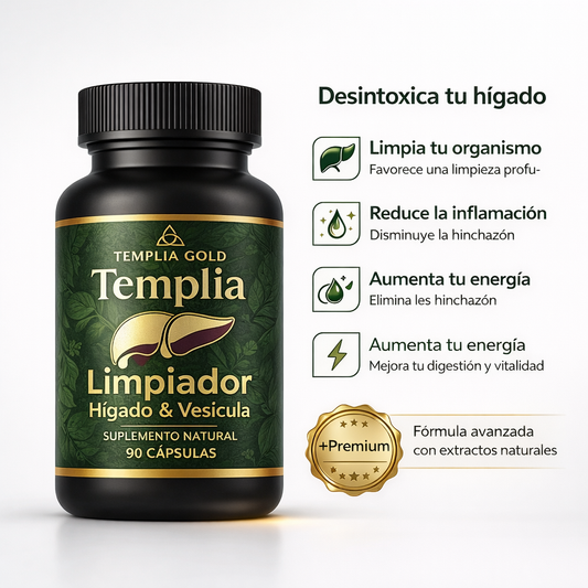 Templia Gold: Limpiador Premium de Hígado y Vesícula